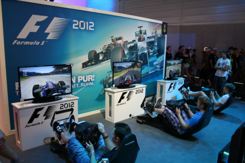 Gamescom 2012 Formel 1