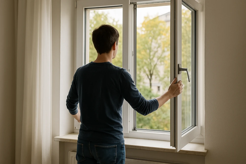 Lüften im Sommer Lüften im Sommer