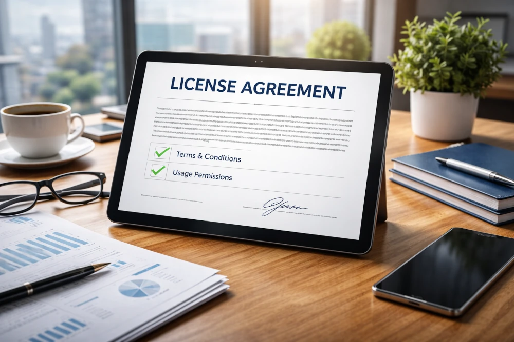 Lizenzvereinbarung
